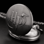 zegarek kieszonkowy Harry Potter srebrny retro