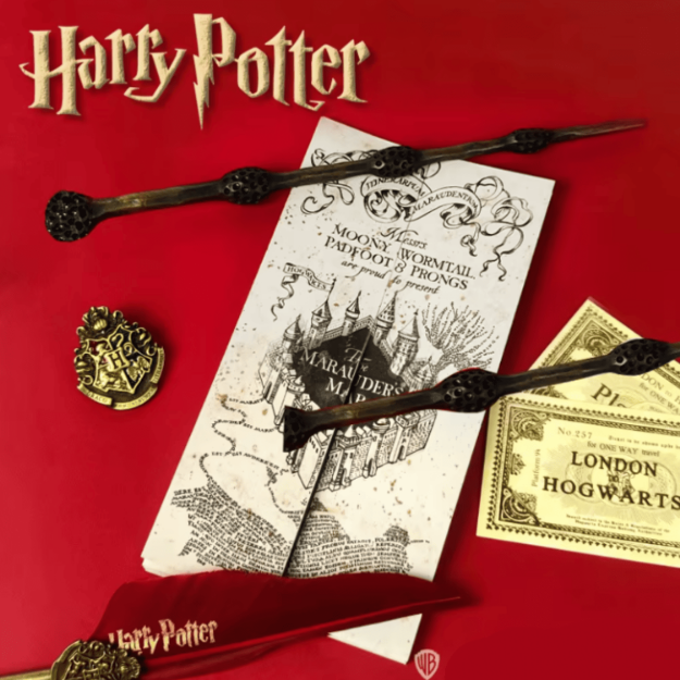 mapa Harry Potter składana kolekcjonerska