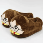 kapcie Harry Potter pluszowe brązowe