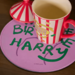 podkładka Harry Potter z napisem Happee Birthdae Harry