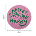 podkładka Harry Potter z napisem Happee Birthdae Harry