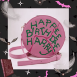 torebka Harry Potter Happy Birthday Harry różowa okrągła