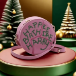 torebka Harry Potter Happy Birthday Harry różowa okrągła