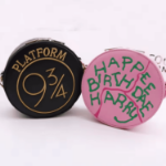 torebka Harry Potter Platform 9 ¾ czarna okrągła