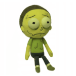 rick i morty maskotka prezent dla gracza