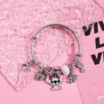 bransoletka disney stitch z zawieszkami charms