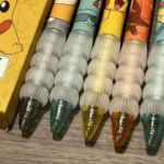 zestaw długopisów pokemon pikachu pudełko
