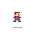 broszka super mario emaliowana pixel art