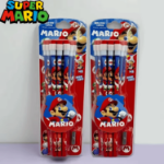 zestaw olowkow super mario 12 sztuk z temperowka