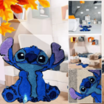 dywanik disney stitch flanelowy 60x50 cm