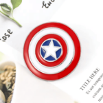 broszka captain america marvel tarcza metalowa