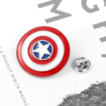 broszka captain america marvel tarcza metalowa