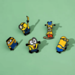 przypinki minionki zestaw 5 szt broszki