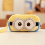 piornik minionki z zamkiem i uchwytem