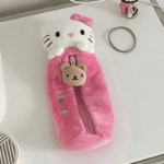 piornik hello kitty z haftem i suwakiem mis