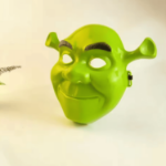 maska shrek plastikowa halloween cosplay