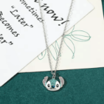 naszyjnik disney stitch z kryształkami