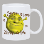 kubek shrek is love is life ceramiczny 320ml