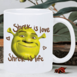 kubek shrek is love is life ceramiczny 320ml