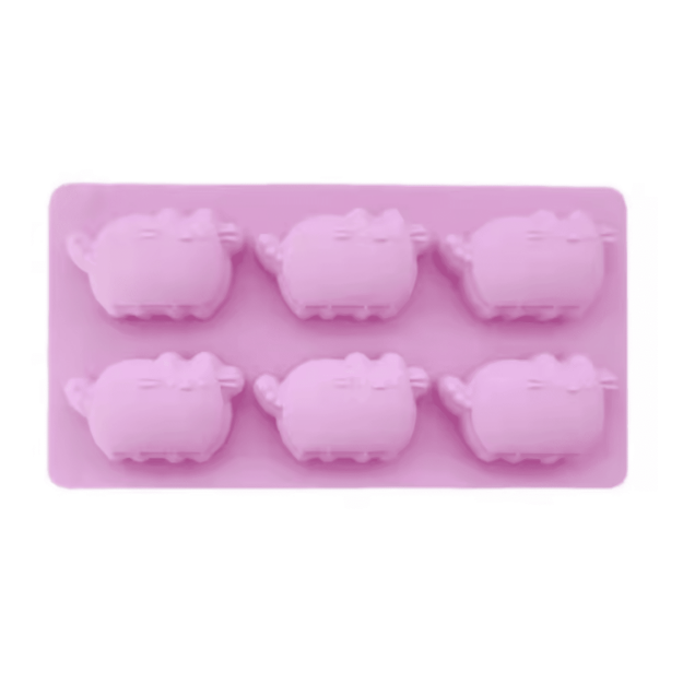 foremka silikonowa pusheen kot różowa