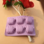 foremka silikonowa pusheen kot różowa