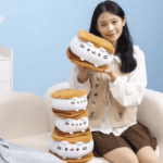 pusheen smores pluszak z herbatnikami