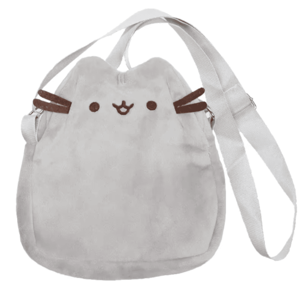 torebka pusheen pluszowa crossbody 21x19 cm