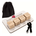 drewniane kostki na randkę date night
