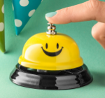 Biurkowy dzwonek na UŚMIECH