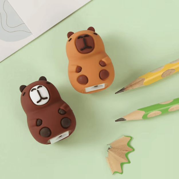 temperówka kapibara kawaii do ołówków