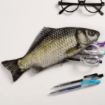 piórnik ryba karp realistyczny