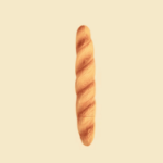 długopis croissant żelowy śmieszny