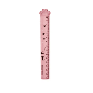 linijka 15 cm kocia łapka kawaii