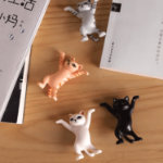 Figurki koty stojak dekoracja biurkowa
