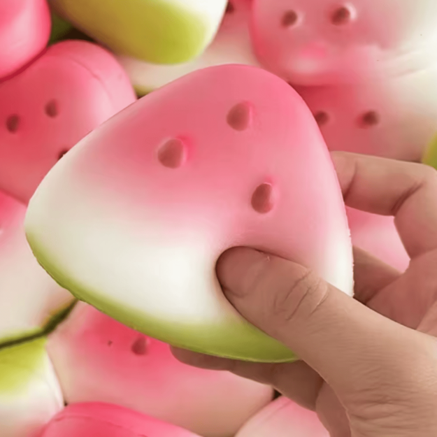 Squishy arbuz antystresowy zabawka do ściskania lateksowa