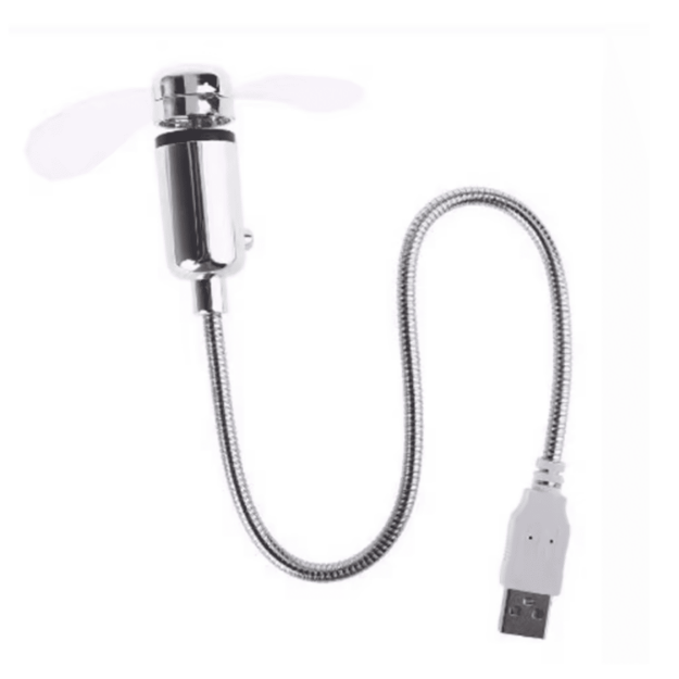 Mini wentylator usb elastyczny przenośny do laptopa