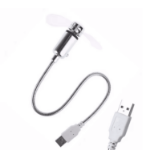 Mini wentylator usb elastyczny przenośny do laptopa