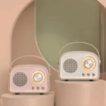Retro głośnik bluetooth przenośny radio fm usb aux vintage