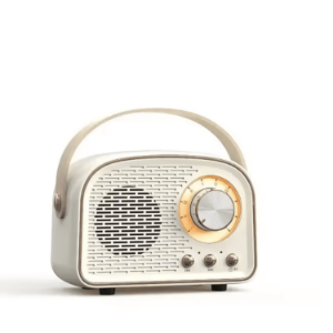 Retro głośnik bluetooth przenośny radio fm usb aux vintage