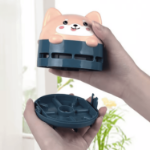 Mini odkurzacz biurkowy usb kot pies kreskówkowy przenośny