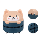 Mini odkurzacz biurkowy usb kot pies kreskówkowy przenośny