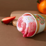 Skarpetki lody w kubeczku prezent śmieszne damskie 