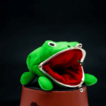 Portfel żaba portmonetka pluszowa cosplay 