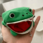 Portfel żaba portmonetka pluszowa cosplay 