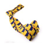 Krawat w kaczuszki żółty śmieszny gumowa kaczka prezent