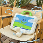 Torba laptop retro windows uśmiechnięta buźka haftowana