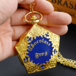 Zegarek kieszonkowy retro Chocolate Frog łańcuszek 4,5 cm