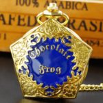 Zegarek kieszonkowy retro Chocolate Frog łańcuszek 4,5 cm