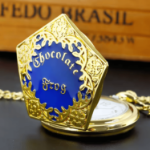 Zegarek kieszonkowy retro Chocolate Frog łańcuszek 4,5 cm