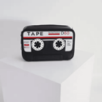 Torebka kaseta magnetofonowa retro skóra 20 cm